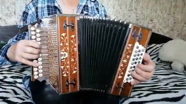 Нижегородская гармонь,шестипланковая с заёмом,тональность РЕ смотреть онлайн