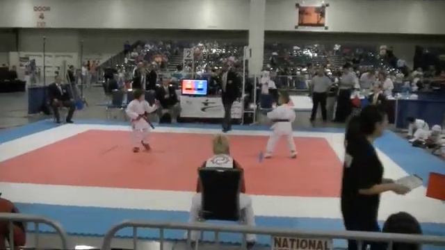 KIKI GARCIA ,USANKF KUMITE DIV 7 YEARS OLD смотреть онлайн