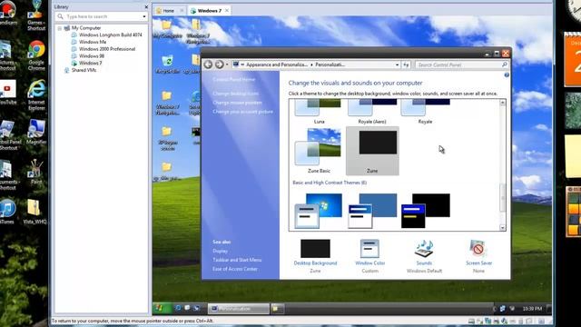 Windows 7 transformed into Windows XP смотреть онлайн