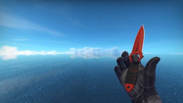 Skeleton Knife Crimson Web | CSGO Skin Showcase
