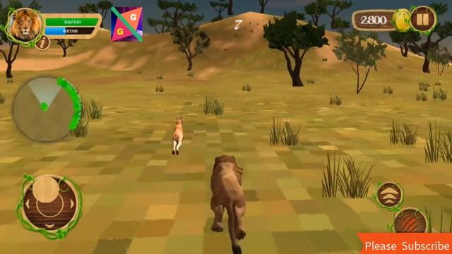 Furious Lion Vs Angry Anaconda Snake: Wild Animal Simulator | By Google Games смотреть онлайн