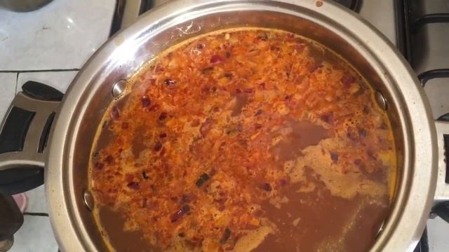 Суп с фрикадельками