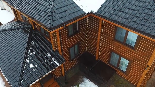 Деревянный дом в деревне Зацень смотреть онлайн