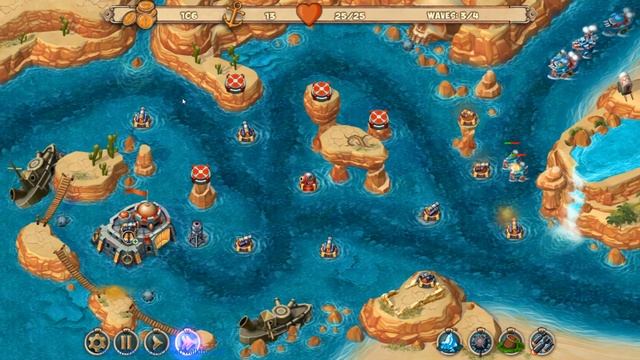 Iron Sea Frontier Defenders - Easy The West Coast - Level 14 смотреть онлайн