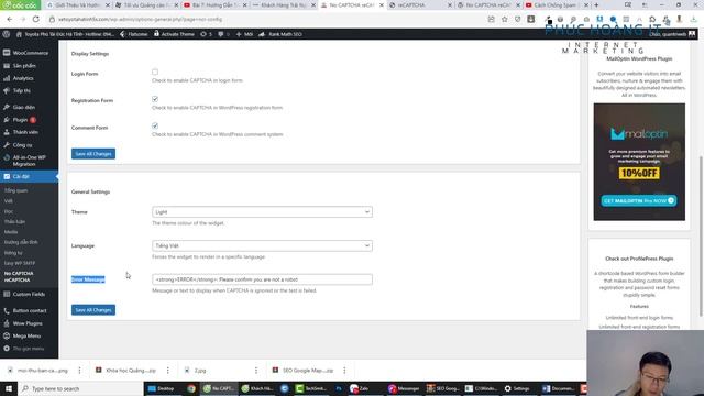 Hướng Dẫn Tích Hợp reCAPTCHA v2 WordPress Chống Spam Bình Luận Và Contact Form 7 | Phúc Hoàng IT смотреть онлайн