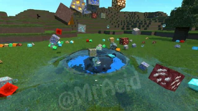 ULTRA Realistic Minecraft - Circle Water Pool - Minecraft RTX Simulation #minecraft #RTX смотреть онлайн