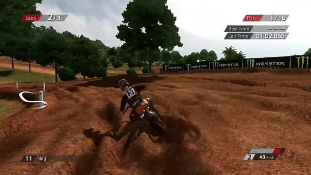 MXGP-The Official Motocross Video Game! - Gameplay/Walkthrough - Part 2 - Come From Behind Victory! смотреть онлайн