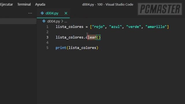 ELIMINAR un elemento de una LISTA con POP - MEGA CURSO PYTHON #45 смотреть онлайн