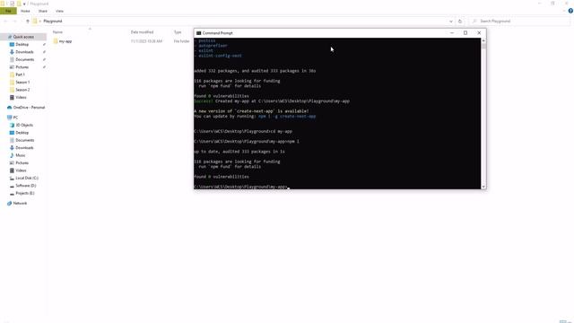 Creating Next Js project | Complete NextJs 13 for Beginners смотреть онлайн