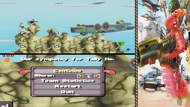 проходим Worms Open Warfare 2 NDS - стрим 1 смотреть онлайн