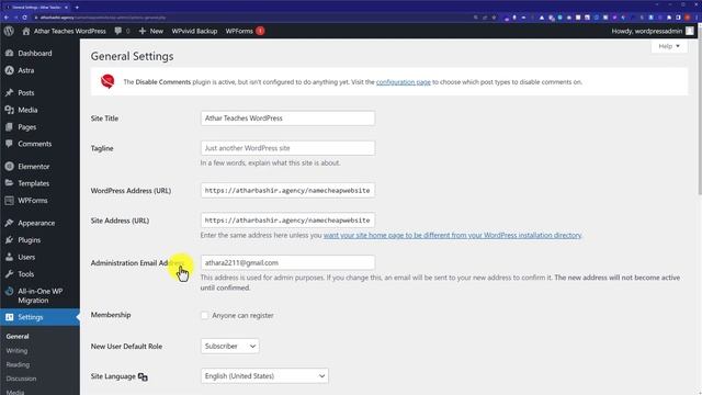 How To Change WordPress Admin Email Without Confirmation 2023 | From WordPress Dashboard & Cpanel смотреть онлайн
