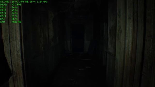 Resident Evil 7 (i5 3570 + GTX 660) Оптимальные настройки Ultra Settings/shadow low 1080p смотреть онлайн