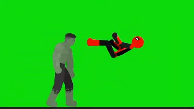 Spiderman vs hulk stick nodes смотреть онлайн