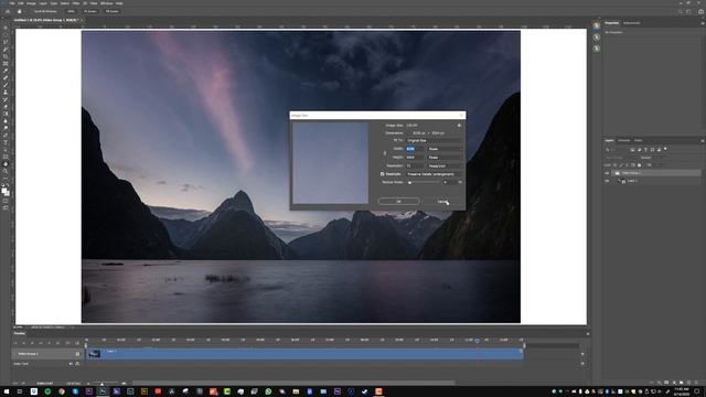HOW to create a TIMELAPSE in Adobe Photoshop смотреть онлайн