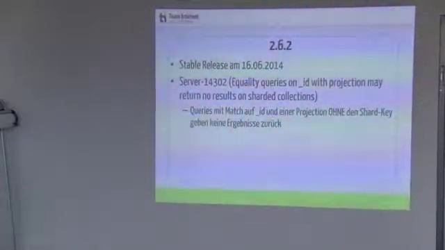 Upgrade auf MongoDB 2.6 смотреть онлайн