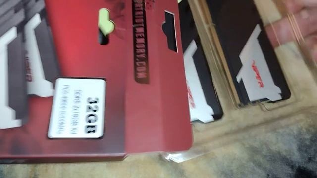 Unboxing: Patriot Viper Venom DDR5 32GB (2 x 16GB) 6200MHz UDIMM смотреть онлайн