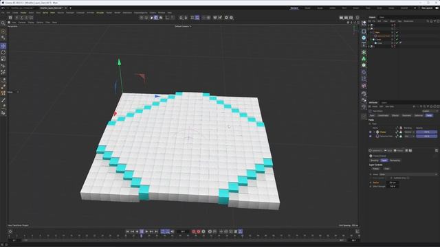 Cinema 4d 2023.1: Decay & Freeze/Grow (Mograph Modifier Layers) смотреть онлайн