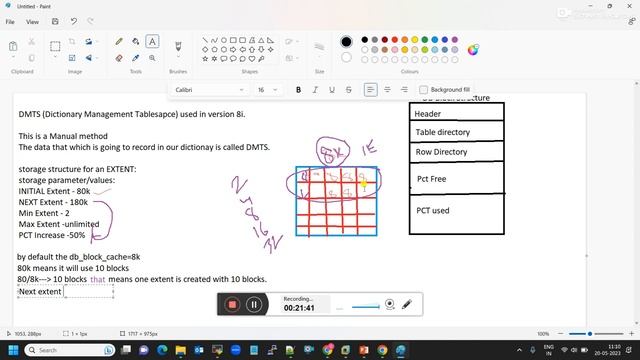 26 _ Tablespace Extent Management{Part-3} in Oracle DBA Online Training 2023 @ravireddye-learning смотреть онлайн