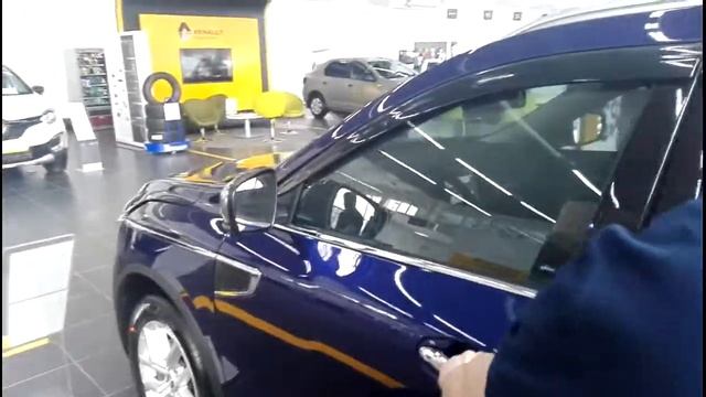 Laitovo car sunshades with magnetic holders for Renault Koleos 2G SUV 5D installation смотреть онлайн