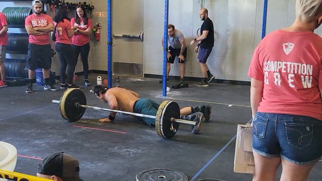 Cactus Games 2022 Event 2: 3 RDS, ascending; 30 cnj, 30 burpees over bar, weight 115, 135, 155 lbs смотреть онлайн