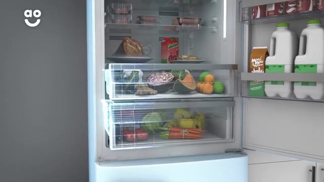 Smeg Fridge Freezer FAB38RPB Product Overview | ao.com смотреть онлайн