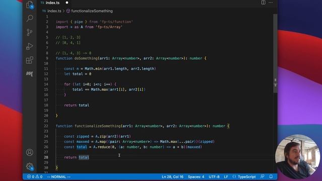 If I were starting with fp-ts in TypeScript смотреть онлайн