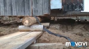 Как перекатить баню с места на другое место