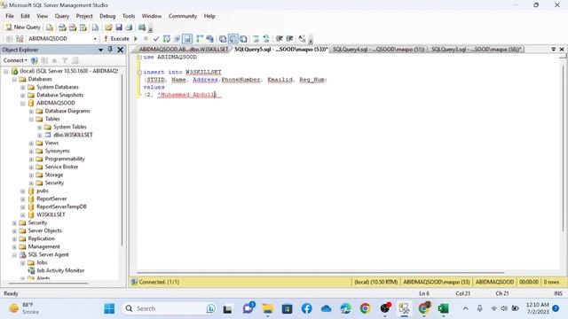 Complete SQL Server Training: Inserting Data into Tables Using the INSERT INTO Query смотреть онлайн