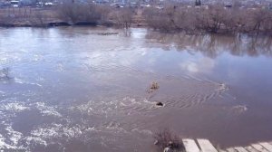 Половодье в Лебедяни 3 апреля 2021 года.