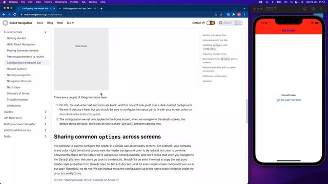 React Navigation - 07 - Configuring Header Bar (Bahasa Indonesia) смотреть онлайн