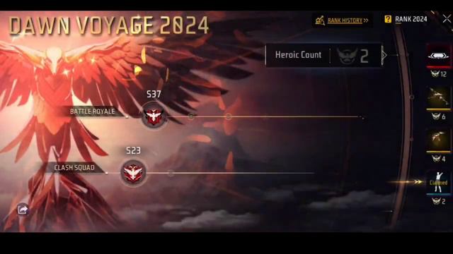 FREE FIRE MEIN NEXT BR RANK SEASON 38 REWARDS NEW KAB AAYEGA BR RANKED BUNDLE FF KYA AAEGA смотреть онлайн