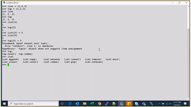 Python3 - Tuple and Set in Python3 | Absolute Beginner #6 смотреть онлайн