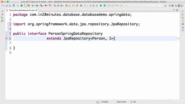 Spring framework Tutorial (130 Step 19 Introduction to Spring Data JPA) смотреть онлайн