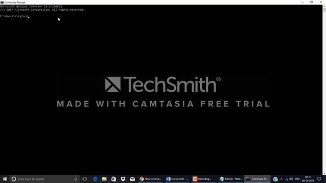How to Set Java Path in CMD command prompt (HINDI) смотреть онлайн