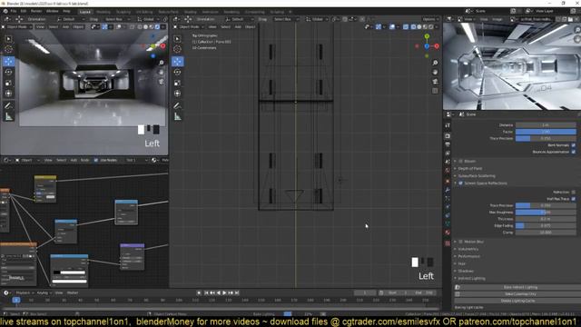 ? blender live -creating a sci-fi lab in blender смотреть онлайн