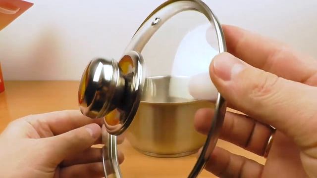 Кастрюля из нержавеющей стали Славяна 1.5 литра 1с854 Амет (Аша) смотреть онлайн