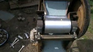 Плющилка зерновых (из подручных материалов)