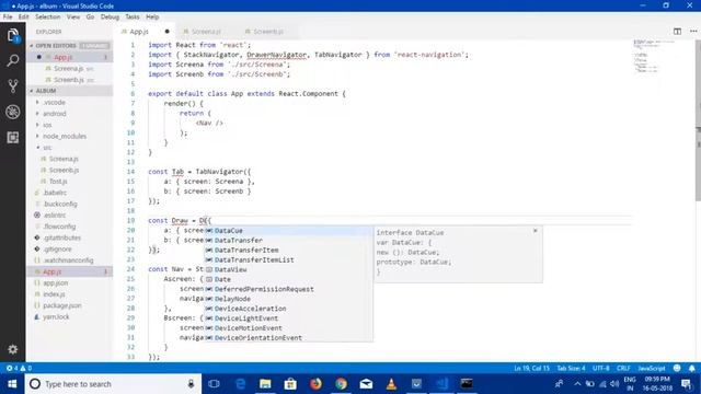 How to Navigate between Screens in ReactNative | How to Navigate to another screen | Part #2 смотреть онлайн