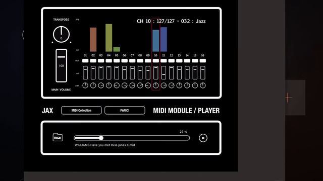 JAX MIDI Module & Player - Sound Module, MIDI File Player and Audio Unit смотреть онлайн