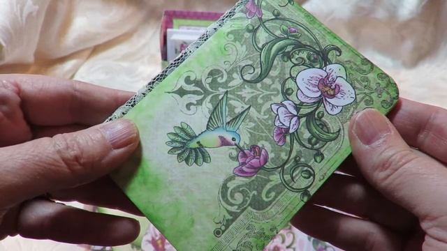 Heartfelt Creations Stationary Gift Box Botanical Orchid Project Share смотреть онлайн