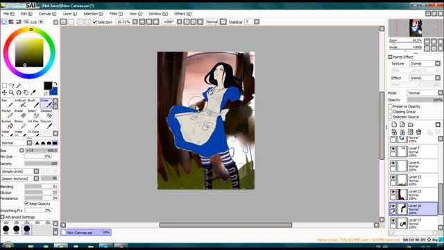 Kiwa Draws: Alice Madness Returns смотреть онлайн