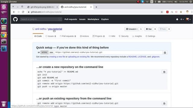 git tutorial #2 Life cycle смотреть онлайн