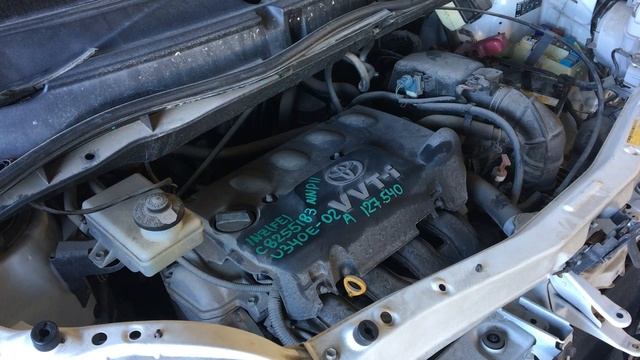 Двигатель с КПП, Toyota 1NZ-FE - C825183 AT U340E-02A FF NNP11 коса+комп, 127 540 Km