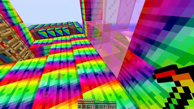 САМЫЙ ВЫСОКИЙ РАДУЖНЫЙ НЕБОСКРЕБ НУБА ПРОТИВ ЦУНАМИ ! ПРО ПОСТРОИЛ ДОМ MINECRAFT МУЛЬТИК смотреть онлайн