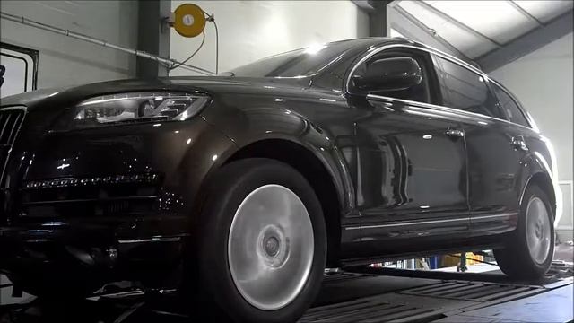 2013 AUDI Q7 3.0 TDI Quattro Mar's ECU Tune Dyno Test 276HP смотреть онлайн