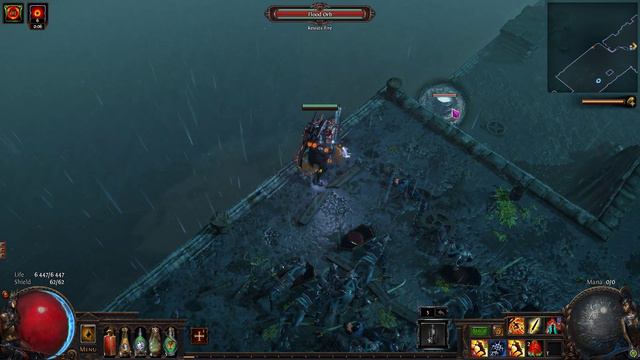 POE|| 3.15 Expedtion League Complete Encounter III Wharf Map.