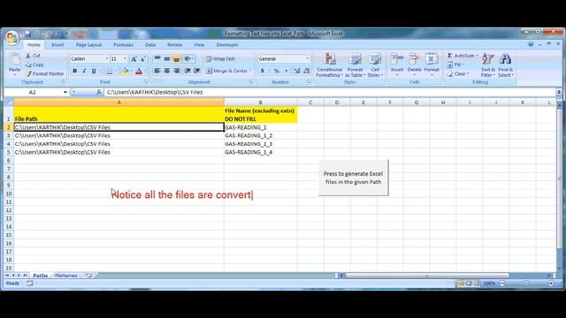 Converting CSV files to Excel and Formatting using Excel VBA - Part 3/3 смотреть онлайн