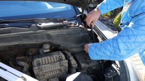 ✅ Установка амортизаторов капота на Hyundai Santa Fe 3 DM 2013