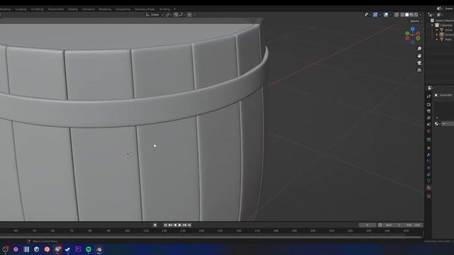 Blender для начинающих | Создаём реалистичную бочку (урок 2) смотреть онлайн