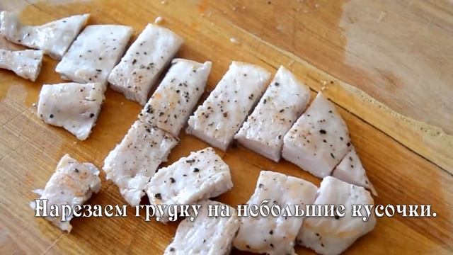 Самый простой рецепт салата "Цезарь" с курицей. Готовится реально 5 минут! смотреть онлайн